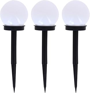 Xanlite, PACK3SO50B, Lot de 3 Balises Solaires RVB, IP44, Autonomie 8H