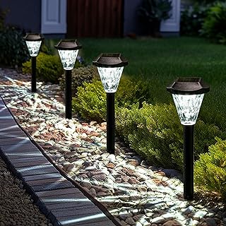 GIGALUMI Lot de 8 lampes solaires d